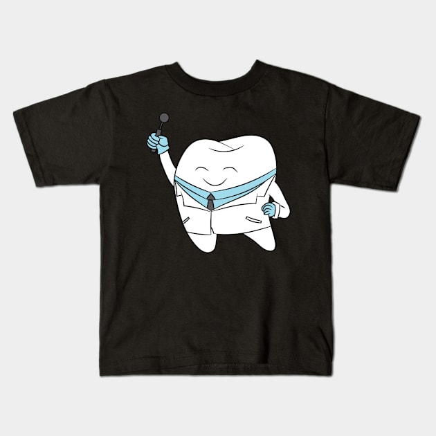 Dental Assistant Shirt | Tooth Doctor Gift Kids T-Shirt by Gawkclothing